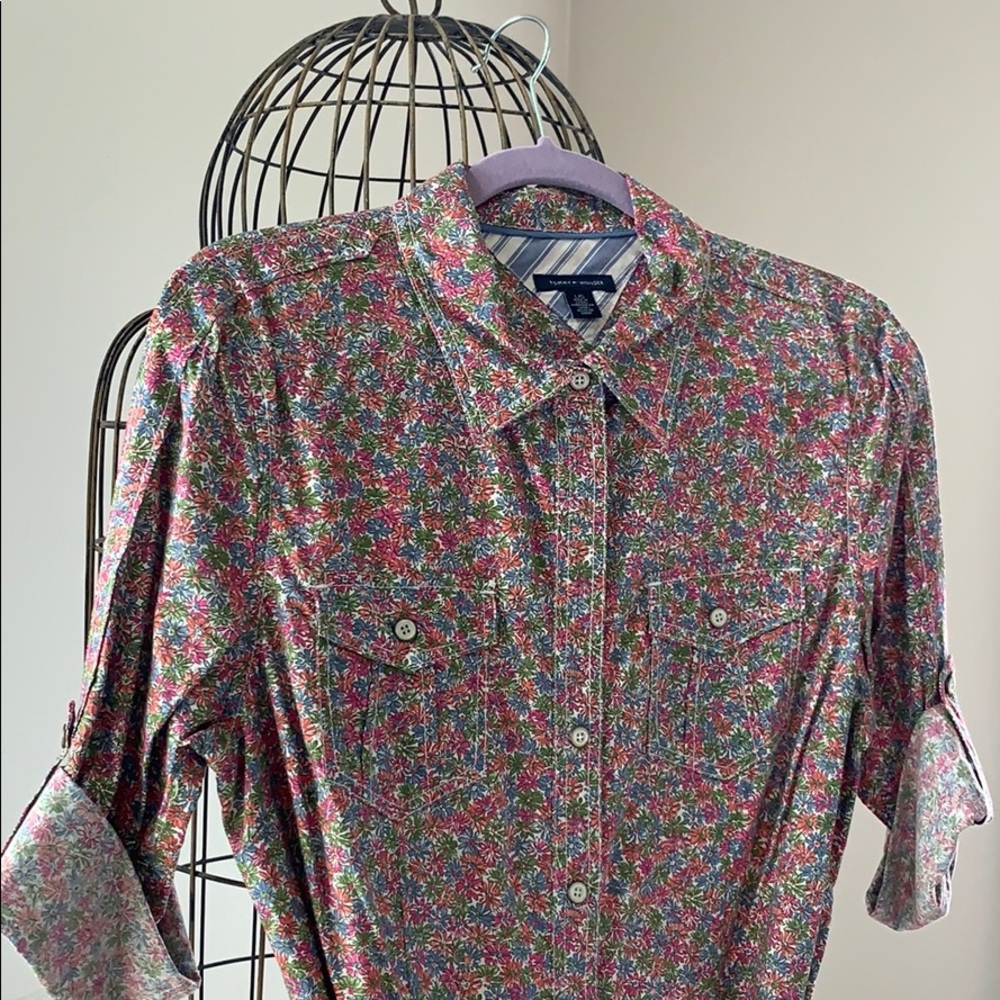 Tommy Hilfiger Shirt Dress - Picture 2 of 3